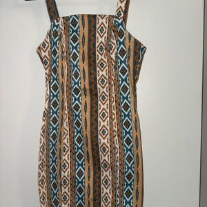 Western Patterned Dress